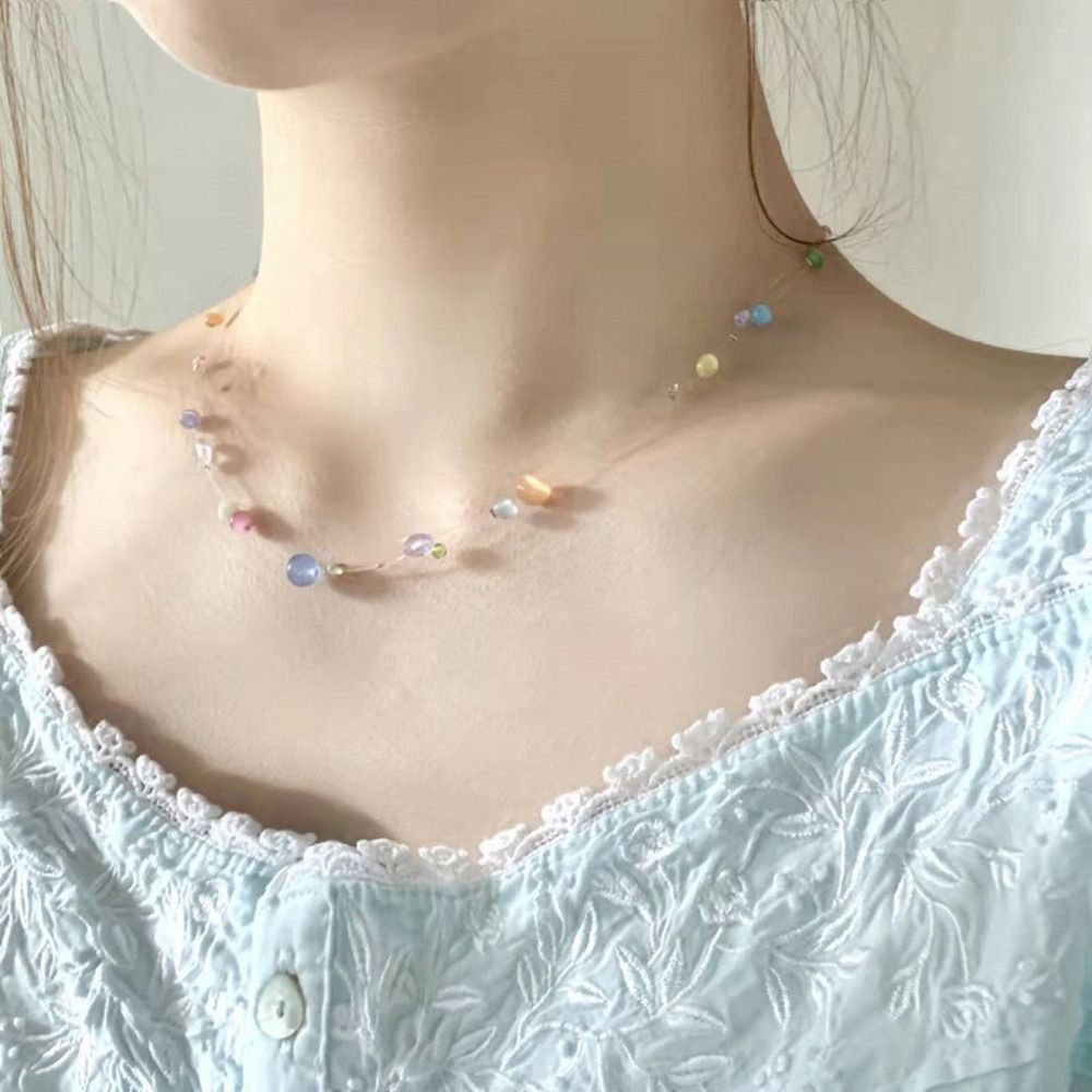 Korean Girl Lifestyle - Collier en alliage doux style coréen,