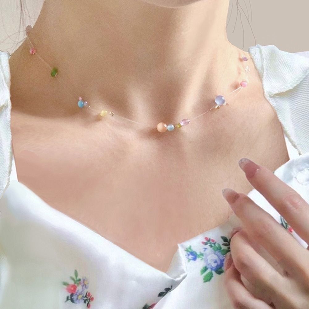 Korean Girl Lifestyle - Collier tendance en alliage style coréen,
