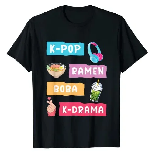 Korean Girl Lifestyle - T-shirt tendance pour les fans de