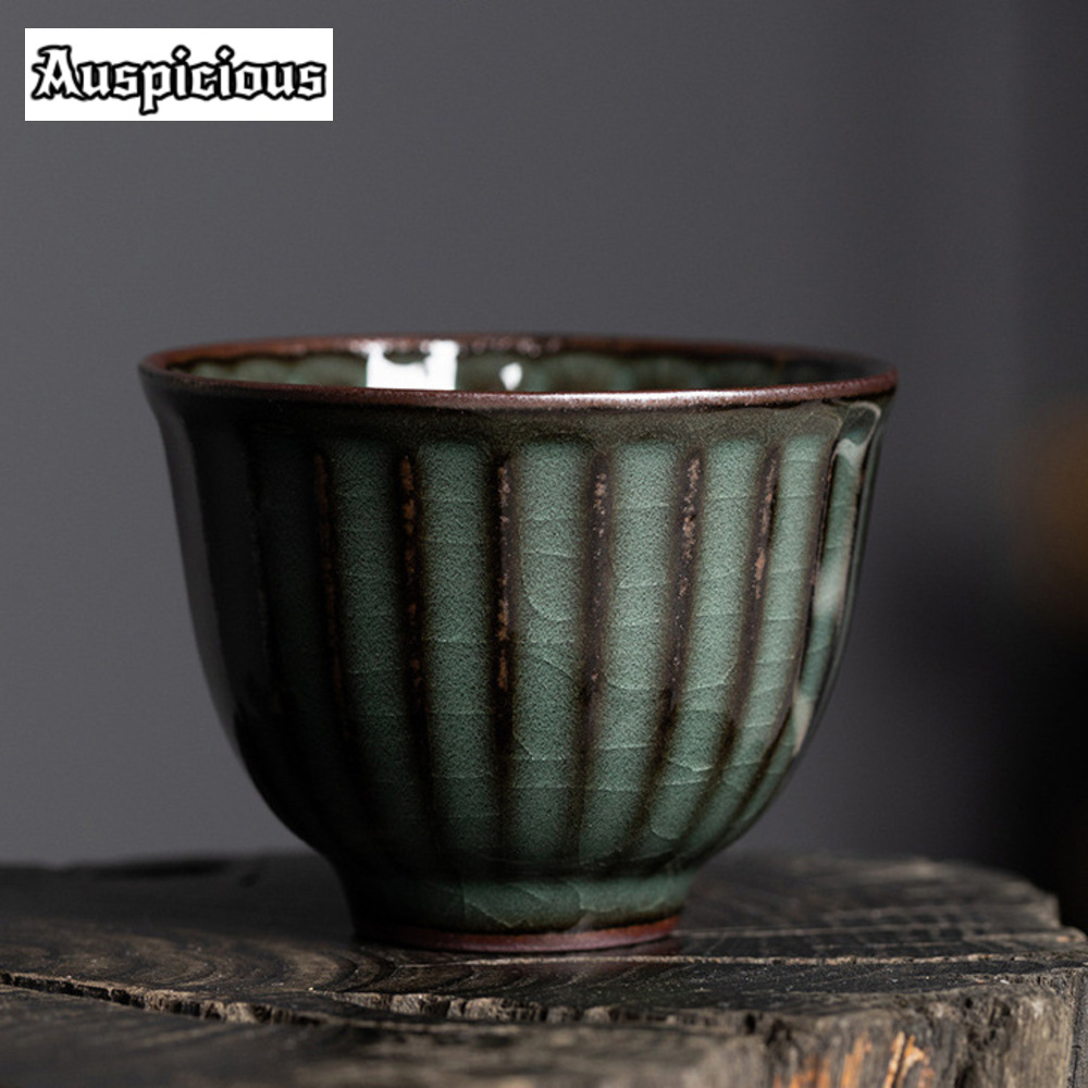 Celadon Ceramic Cup - Tasse à thé en céramique faite