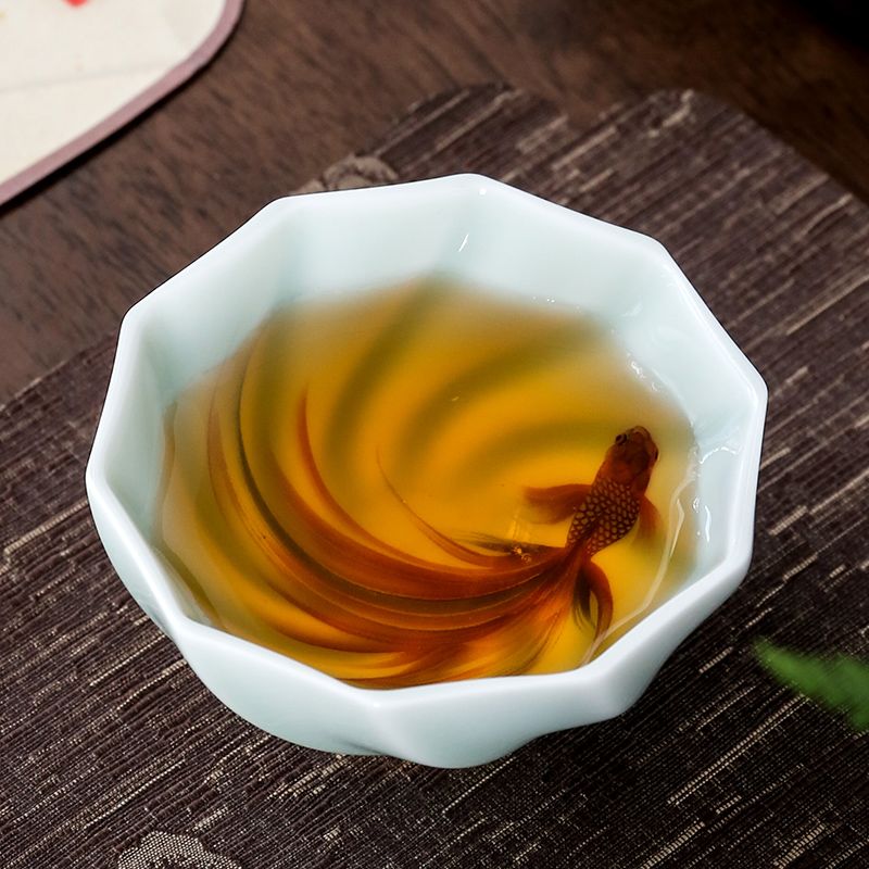 Celadon Ceramic Cup - Tasses à thé céladon créatives, bols