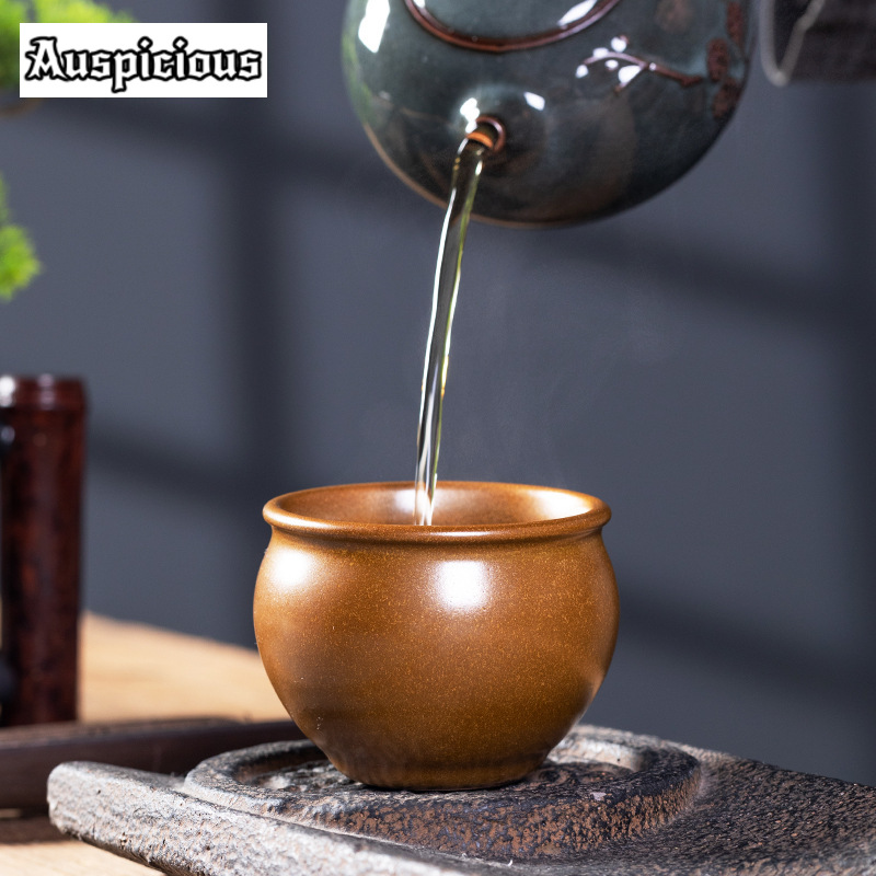 Celadon Ceramic Cup - Tasse à thé en céramique faite