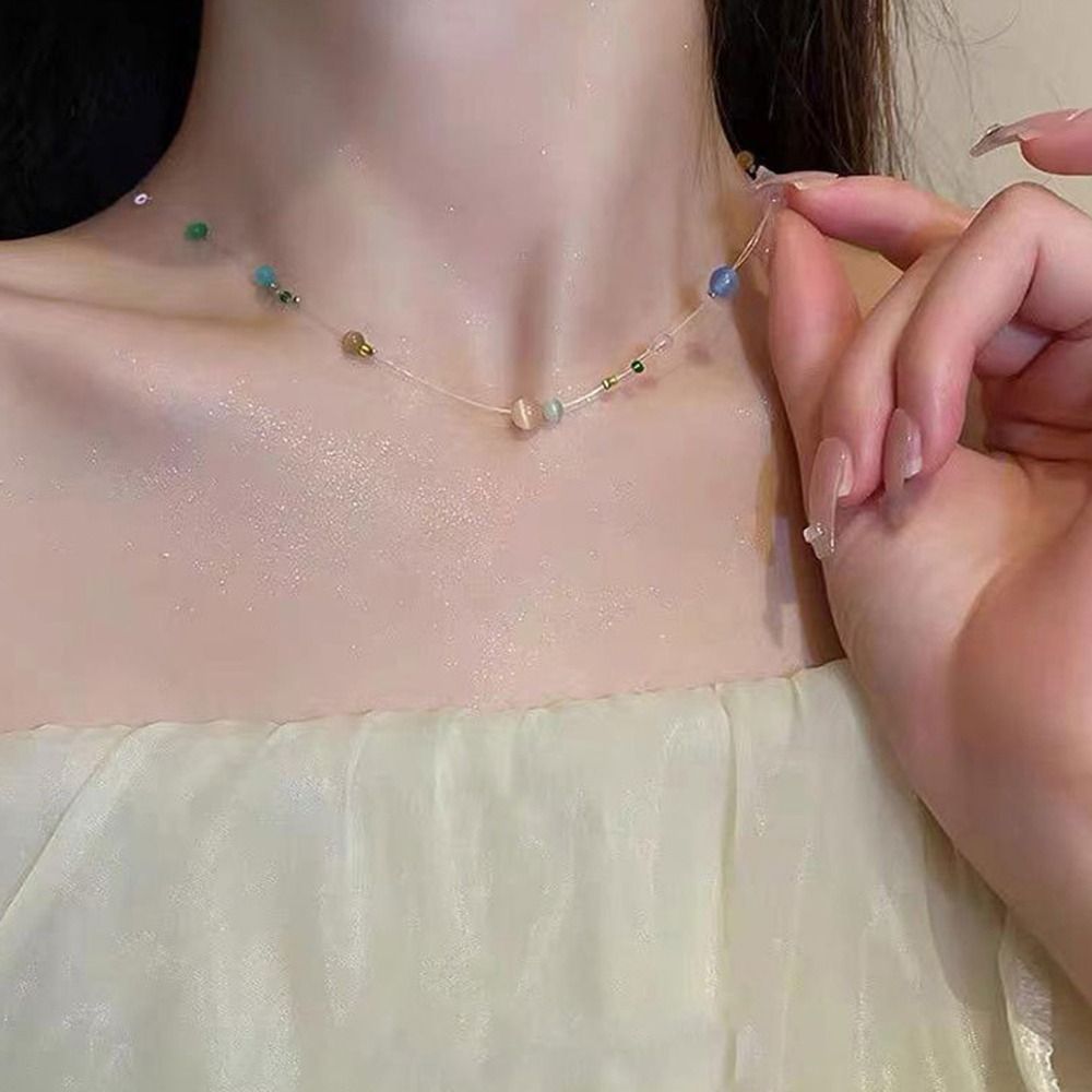 Collier tendance en alliage st - Korean Girl Lifestyle avis et prix