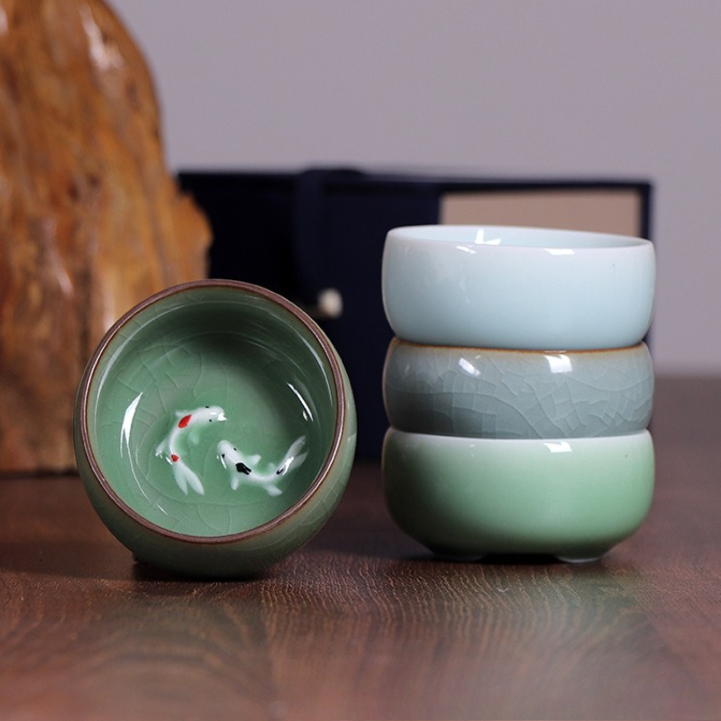 Tasses à thé en porcelaine cél - Celadon Ceramic Cup avis et prix