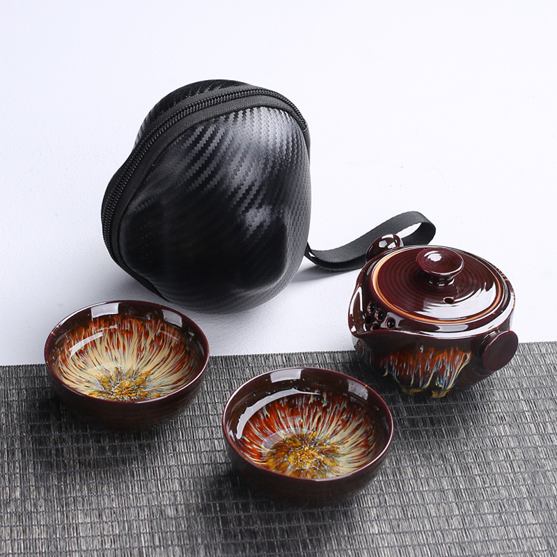 Gaiwan-Théière portable en cér - Korean Tea Set avis et prix