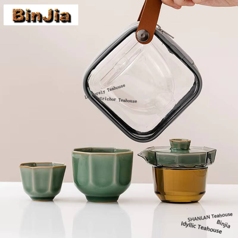 Yue Kiln-Service à thé portabl - Celadon Ceramic Cup avis et prix