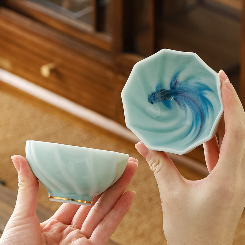 Tasse de maître créative en cé - Celadon Ceramic Cup avis et prix