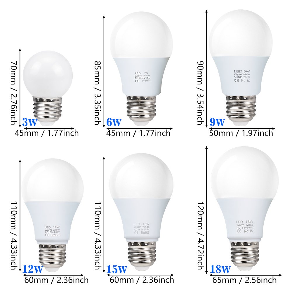 10 pièces E27 ampoule LED 220V - Philips Bulb Hue avis et prix