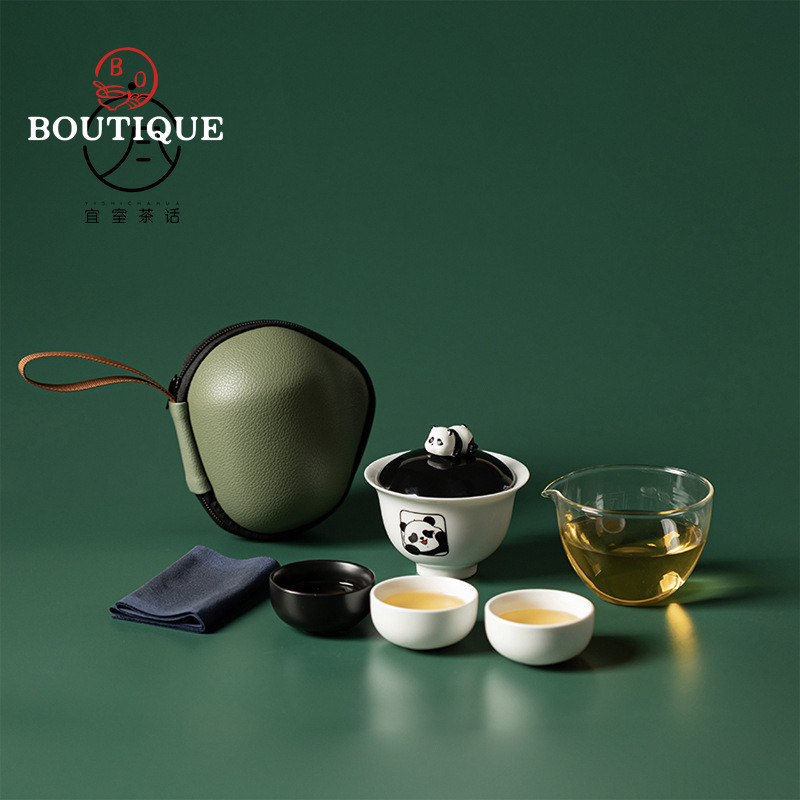 Yishi Talk Panda ensemble de v - Korean Tea Set avis et prix