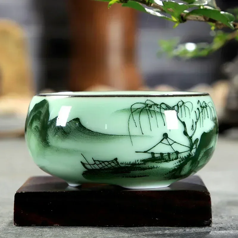 Tasse à thé en céramique, 1 pi - Celadon Ceramic Cup avis et prix