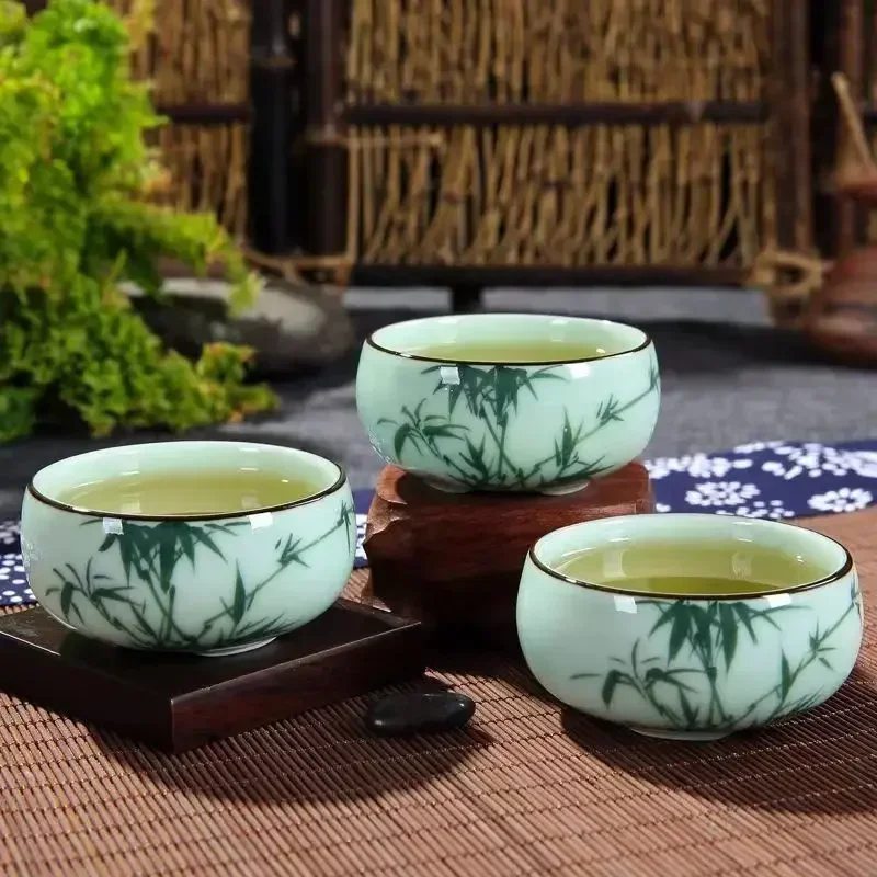 Tasse à thé en céramique, 1 pi - Celadon Ceramic Cup avis et prix