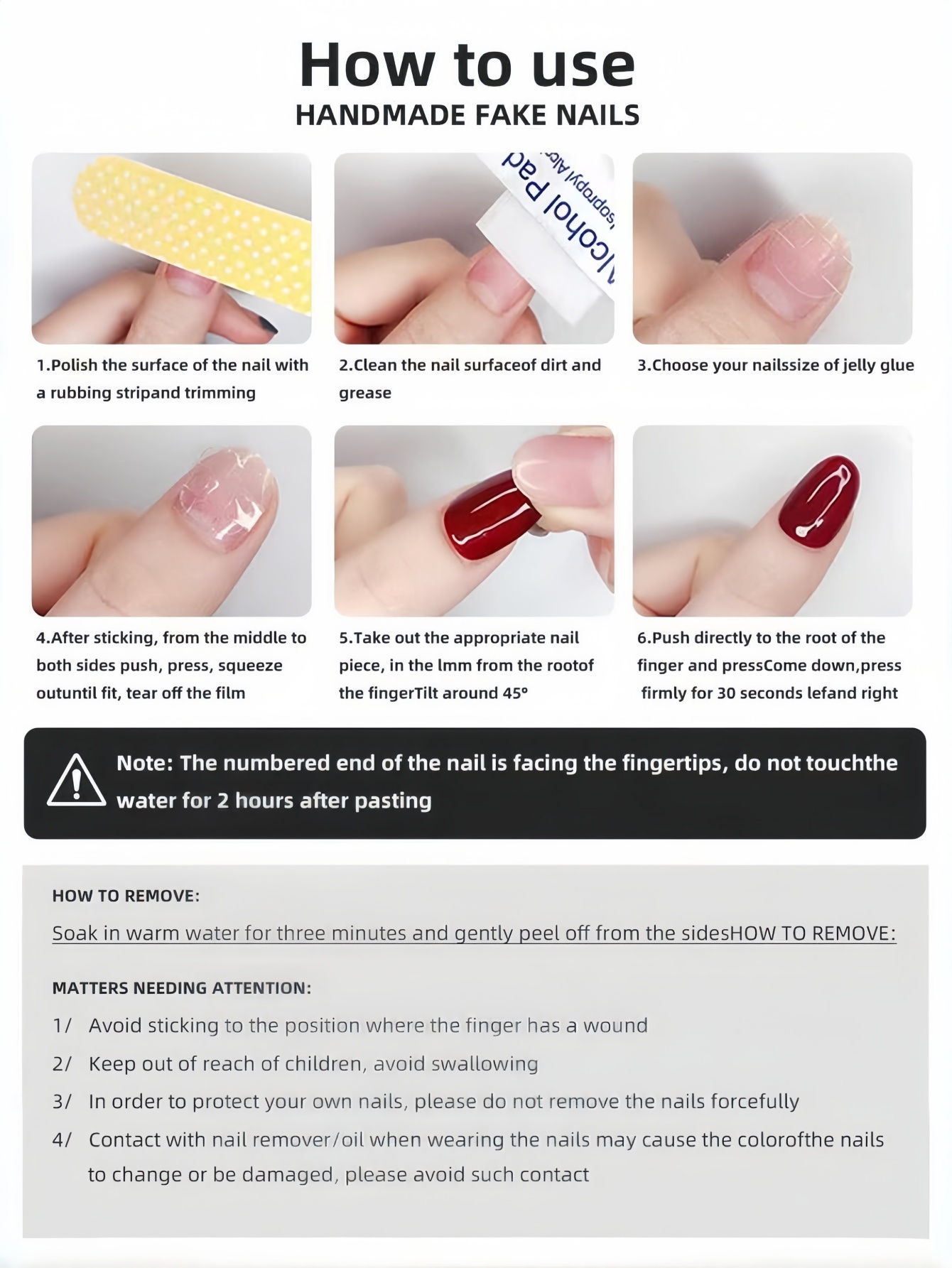 Ensemble de 10 pièces de nail  - Korean Girl Lifestyle avis et prix