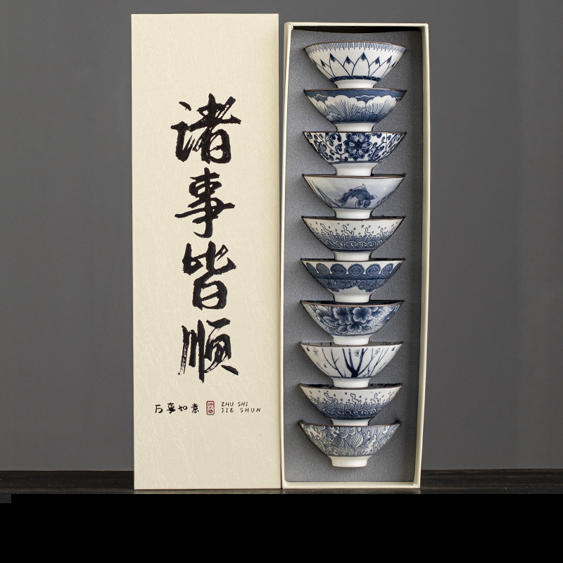 Lot de 10 tasses à thé en porc - Celadon Ceramic Cup avis et prix