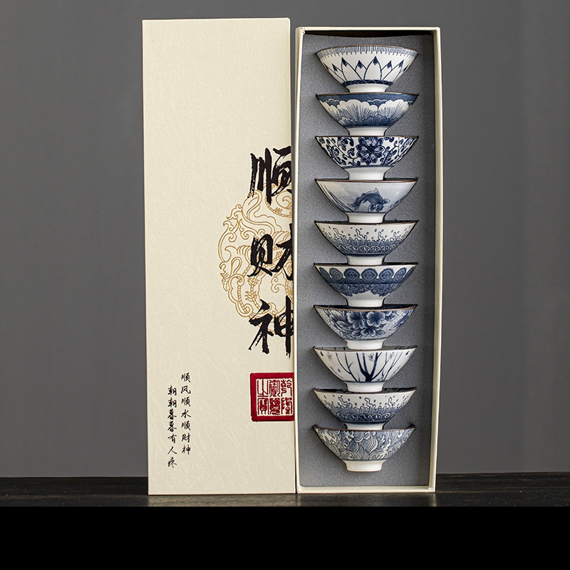 Lot de 10 tasses à thé en porc - Celadon Ceramic Cup avis et prix